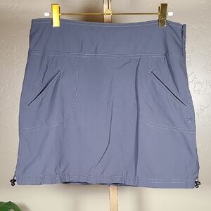 Athleta Gray Skort‎ with Pockets Size 6